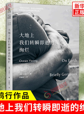 大地上我们转瞬即逝的绚烂 王鸥行 著 豆瓣2023年度外国文学小说类榜单 我们短暂地存在于这个世界上 脆弱却美丽 新华书店正版书籍