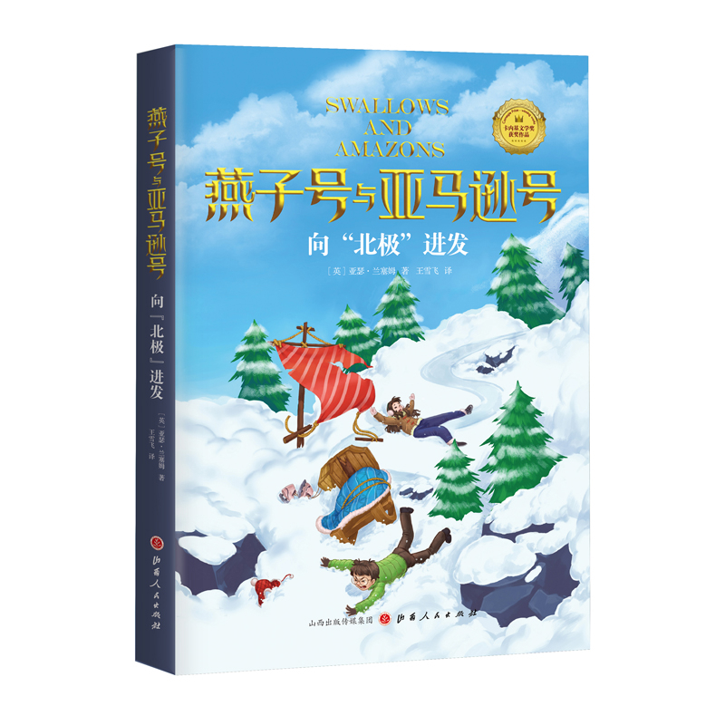 向北极进发-燕子号与亚马逊号王雪飞儿童文学山西人民出版社凤凰新华书店旗舰店