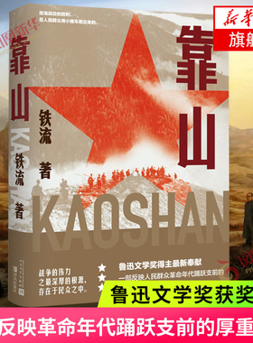 靠山 铁流著 一部反映人民群众革命年代踊跃支前的厚重之作 人民文学出版社 纪实文学历史小说凤凰新华书店旗舰店正版