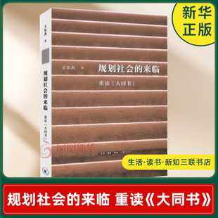 规划社会的来临 王东杰 著 大同观念的沉浮 晚清大同观念的重现及其与西方思想的关联等 生活读书新知三联书店 新华书店正版书籍