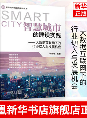 智慧城市的建设实践-大数据互联网下的行业切入与发展机会 计算机网络信息系统类书籍 正版书籍凤凰新华书店旗舰店