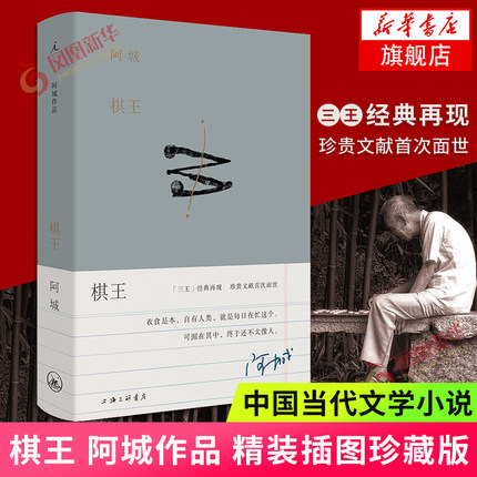 现货速发 棋王 树王孩子王 阿城作品精装插图典藏 三王星星美展插画呈现文字手艺人阿城先生的温度与风度 陆智昌设计 中国当代小说