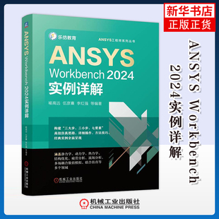ANSYS Workbench 2024实例详解喻高远机械工程机械工业出版社凤凰新华书店旗舰店
