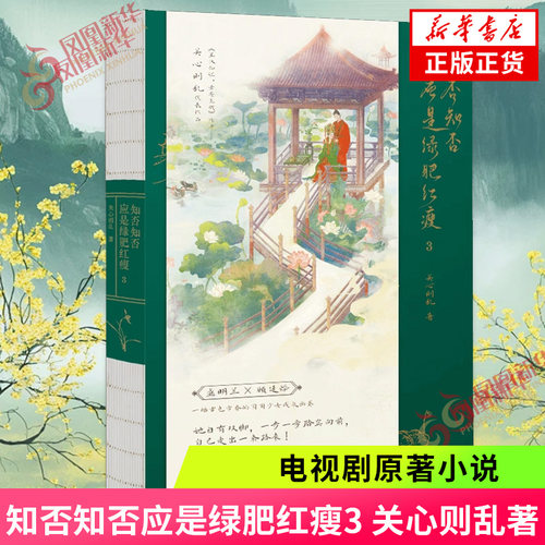 知否知否应是绿肥红瘦3 关心则乱著 电视剧原著小说 古装青春文学女性励志读物 古言宅斗 新华正版书籍