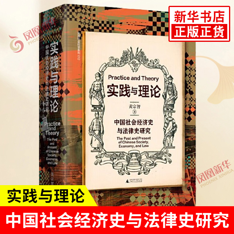 实践与理论 中国社会经济史与法律史研究 黄宗智 著 悖论实际与理论概括相关的农村社会经济史研究 实践法史研究等 新华书店正版书