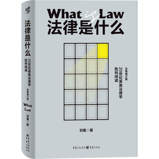 法律是什么：20世纪英美法理学批判阅读刘星 著法学理论重庆出版社凤凰新华书店旗舰店