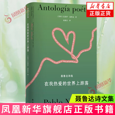 聂鲁达诗文集~在我热爱的世界上游荡：聂鲁达诗选 巴勃罗·聂鲁达 译林出版社 外国诗歌 新华正版书籍