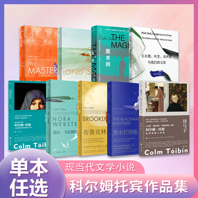 【科尔姆托宾作品集任选】大师 魔术师 母与子 布鲁克林 马利亚的自白黑水灯塔船诺拉韦伯斯特长岛外国小说上海译文社新华正版书籍