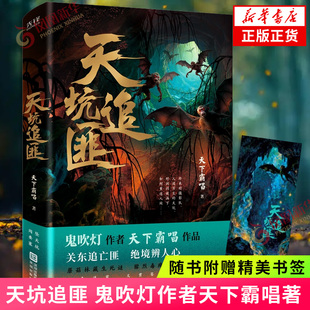 天坑追匪 鬼吹灯作者天下霸唱2025全新修订 电视剧天坑鹰猎前传 揭秘关东军铁蹄下的历史阵痛侦探推理小说 凤凰新华书店旗舰店