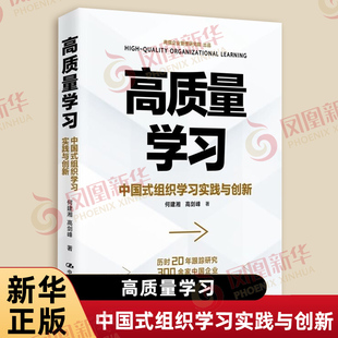 新華書店正版 中國式 組織學習實踐與創新 對中國式 探索 組織學習理論與實踐 何建湘 高質量學習 書籍 中國人民大學出版 社 高劍峰著