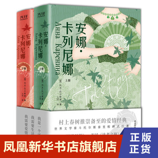 安娜卡列尼娜(全2册) 列夫托尔斯泰 著 力冈 译 陕西师范大学出版总社有限公司 正版书籍【凤凰新华书店官方旗舰店】