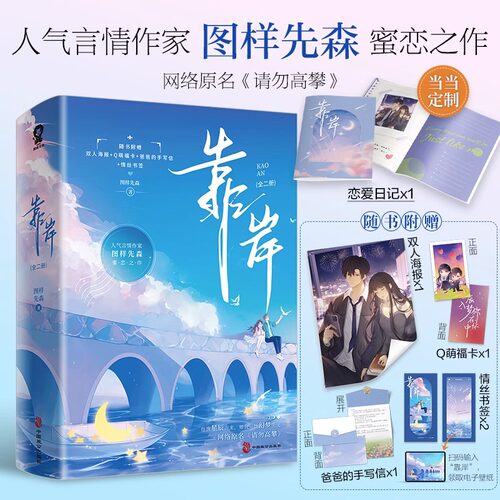靠岸全2册青春言情小说