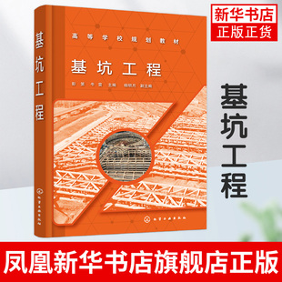 基坑工程 计算方法施工监测方法支护结构荷载计算高校土木工程 地质工程等专业应用技术书籍 凤凰新华书店旗舰店