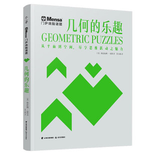 几何的乐趣 门萨烧脑谜题6-12岁儿童数学思维训练启蒙认知书籍三四五六年级小学生课外拓展训练【凤凰新华书店旗舰店】