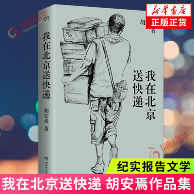 我在北京送快递 胡安焉 一个底层打工人的十年 工作是生存的手段 不是人生的目的 纪实报告文学 湖南文艺出版社凤凰新华书店正版