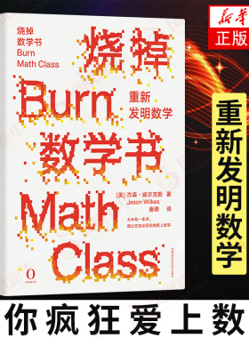 烧掉数学书 重新发明数学 杰森 威尔克斯著 数学 数学理论创造性 新概念的数学科普书籍 爱上数学 凤凰新华书店旗舰店 正版书籍