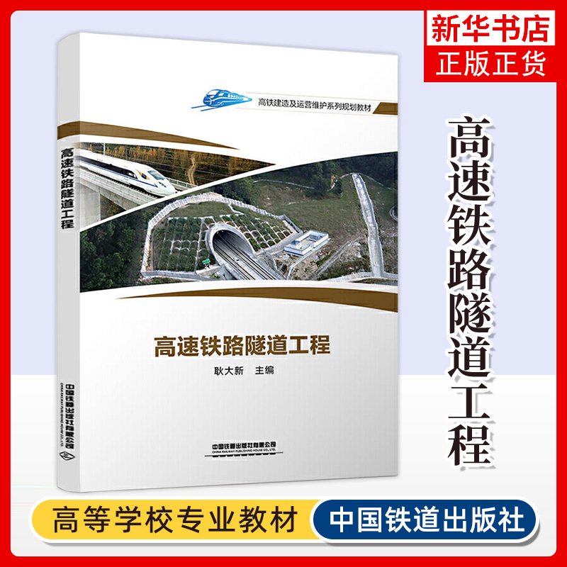 高速铁路隧道工程 高铁建造及运营维护系列教材 耿大新 主编 9787113272838 中国铁道出版社【凤凰新华书店旗舰店】 书籍/杂志/报纸 交通/运输 原图主图