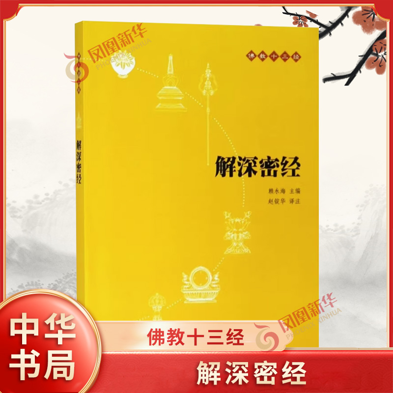 解深密经--佛教十三经 赖永海 主编 赵锭华 译注 正版书籍 中华书局 【凤凰新华书店官方旗舰店】