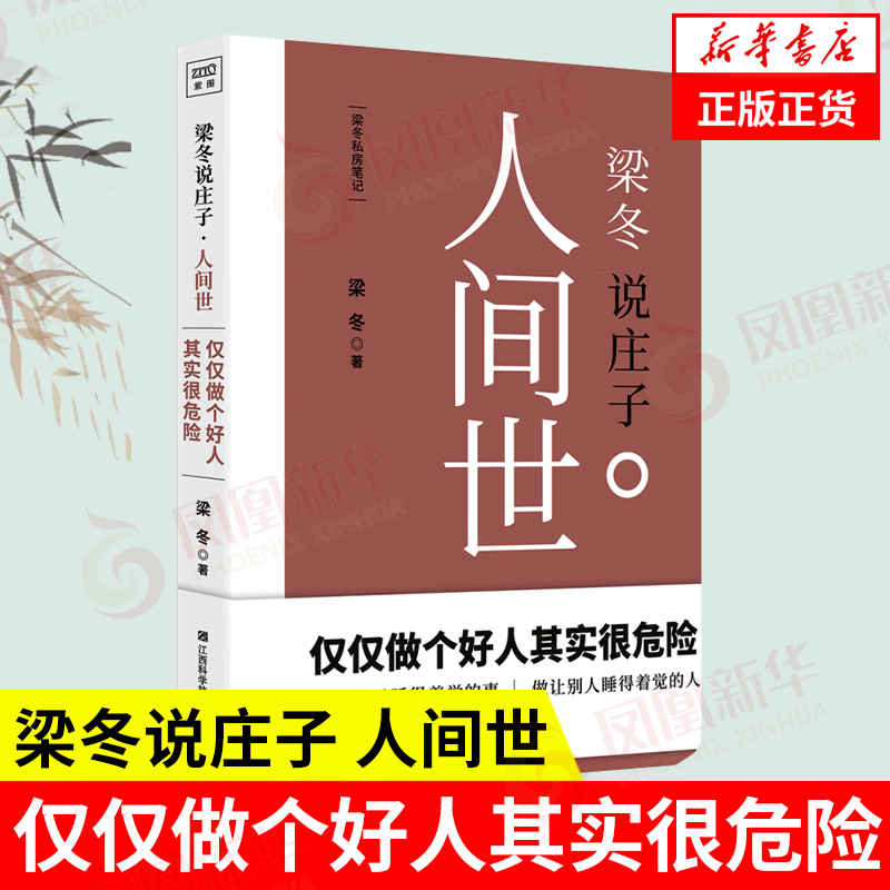 梁冬说庄子人间世仅仅做个好人