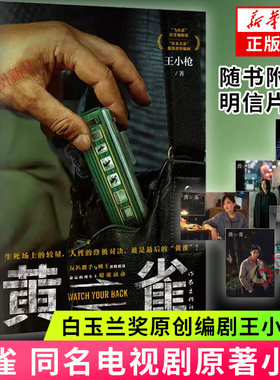 黄雀 白玉兰奖原创编剧王小枪新作 郭京飞秦岚主演电视剧原著小说 当反扒能手与贼王狭路相逢 刑侦悬疑推理警匪小说 新华正版书籍