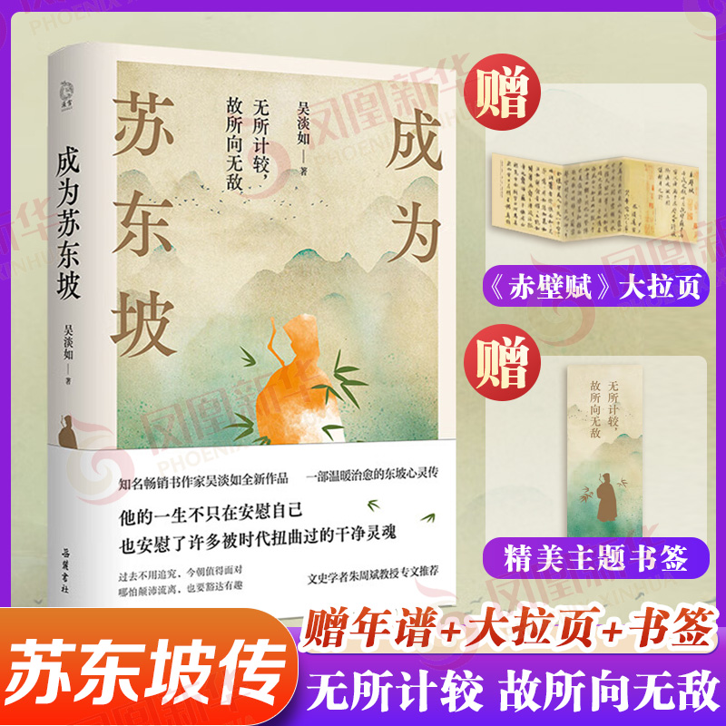 成为苏东坡吴淡如更好看的苏东坡新传苏轼传正版追踪苏东坡的命运与际遇探寻其命运沉浮的隐秘终点人生励志人物传记书籍正版