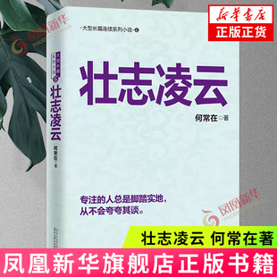 壮志凌云 何常在【新华书店旗舰店】长篇系列小说 官场小说 作家何常在分享正能量 官神从基层公务员到省委书ji的升迁之路