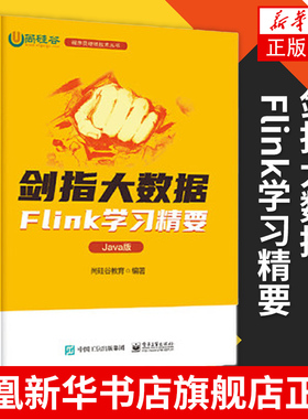 剑指大数据 Flink学习精要 Java版 Flink入门书籍 深入理解Flink基本架构 Flink的应用 电子工业出版社凤凰新华书店旗舰店
