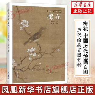 梅花 中国历代绘画百图 历代绘画百图赏析 绘画作品集 名画赏析 古代画作赏析书籍 凤凰新华书店旗舰店正版书籍 河南美术出版社