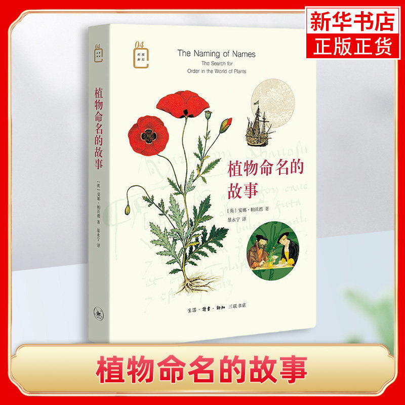 植物命名的故事 美安娜 帕沃德 穿越时空那个历史探险 古籍彩绘插图自然科学 指引导读 科普读物 植物类书籍【新华书店正版】