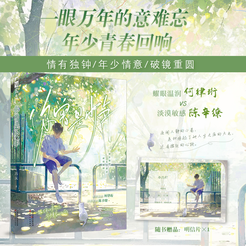 你曾是少年 冯沅 耀眼温润何律珩VS淡漠敏感陈辛缭 双向暗恋校园偏爱久别重逢青春文学告白初恋小说 酸甜的校园暗恋故事 新华书店