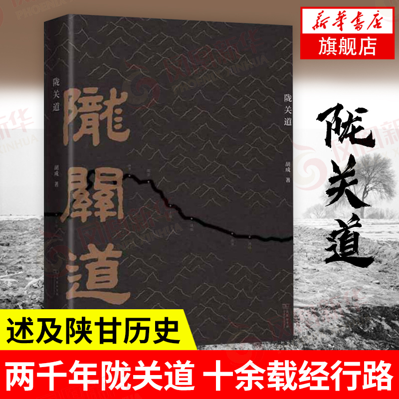 陇关道 胡成著 精装双封面 两千年陇关道 十余载经行路 钩沉前尘旧事 西安的金胜寺 扶风的城隍庙 陕甘历史 商务印书馆 新华书店
