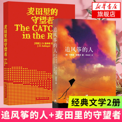 套装两册风筝麦田守望者中文原著