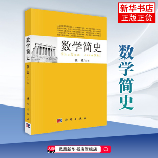 【凤凰新华书店旗舰店】数学简史 张红 大学生高中教师和会上数学史爱好者 简明的世界数学史著作 科学出版社大学大中专教材