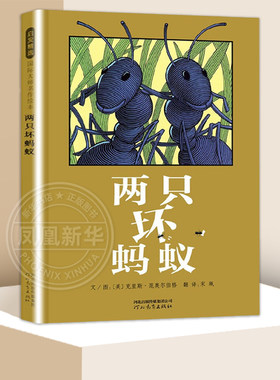 两只坏蚂蚁 启发精装硬壳绘本 克里斯·范奥尔伯格作品 3-6-8岁儿童图画故事书一本想象力丰富的图画书【凤凰新华书店旗舰店】