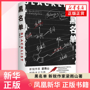黑名单 新锐作家梁雨山结构主义力作 一部环环相扣的社会派悬疑小说 现当代文学侦探悬疑推理小说书籍【新华书店旗舰店官网】