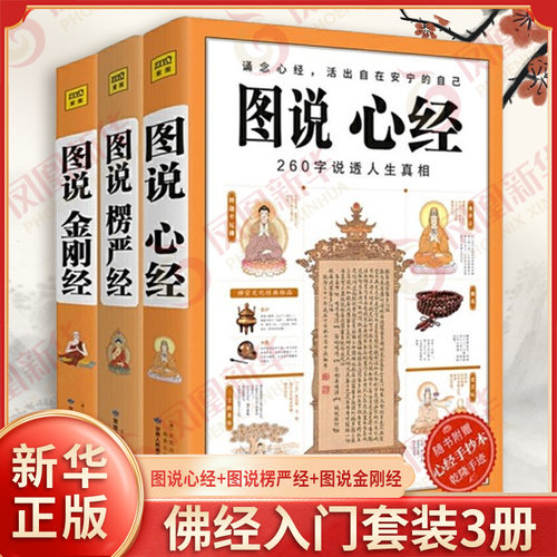 图说心经+图说楞严经+图说金刚经