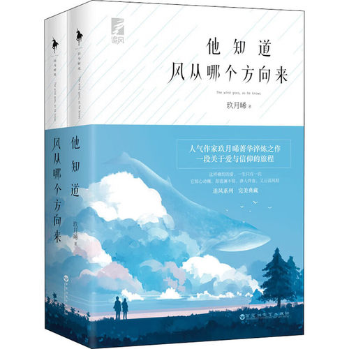 【赠新旧版海报+Q版人物书签】他知道风从哪个方向来 玖月晞 上下大结局 典藏版追风系列内含精美彩插 言情轻小说青春文学新华书店