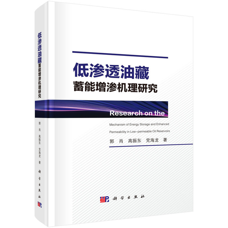 低渗透油藏蓄能增渗机理研究郭肖,高振东,党海龙能源与动力工程科学出版社凤凰新华书店旗舰店