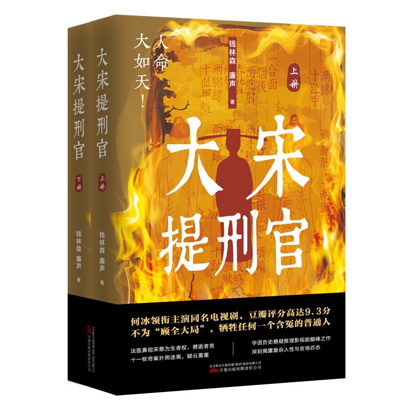 大宋提刑官(上下)钱林森影视同期书万卷出版公司凤凰新华书店旗舰店