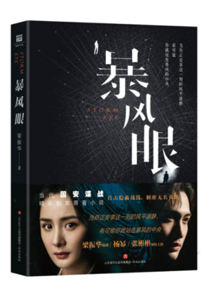 暴风眼 梁振华著 国安题材当代谍战长篇小说 继密战怪你过分美丽后新作 同名电视剧原著小说 影视小说战争谍战小说