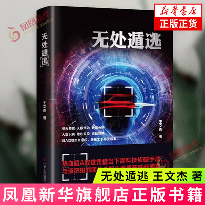 无处遁逃 王文杰 著 两位男主角凭借高科技侦破手法 与盗窃犯罪团伙斗智斗勇 展开殊死博弈 辽宁人民出版社 新华正版书籍
