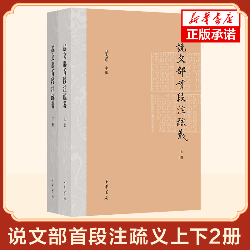 说文部首段注疏义上下  胡安顺编 社会科学语言文字学 中华书局 正版书籍 【凤凰新华书店官方旗舰店】