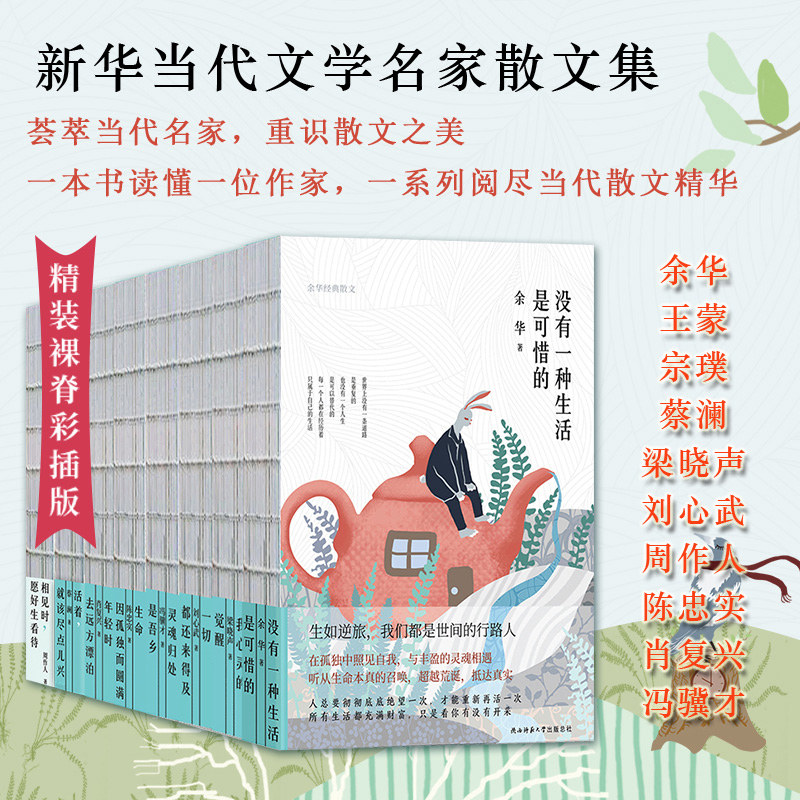 新华经典名家散文合辑10册