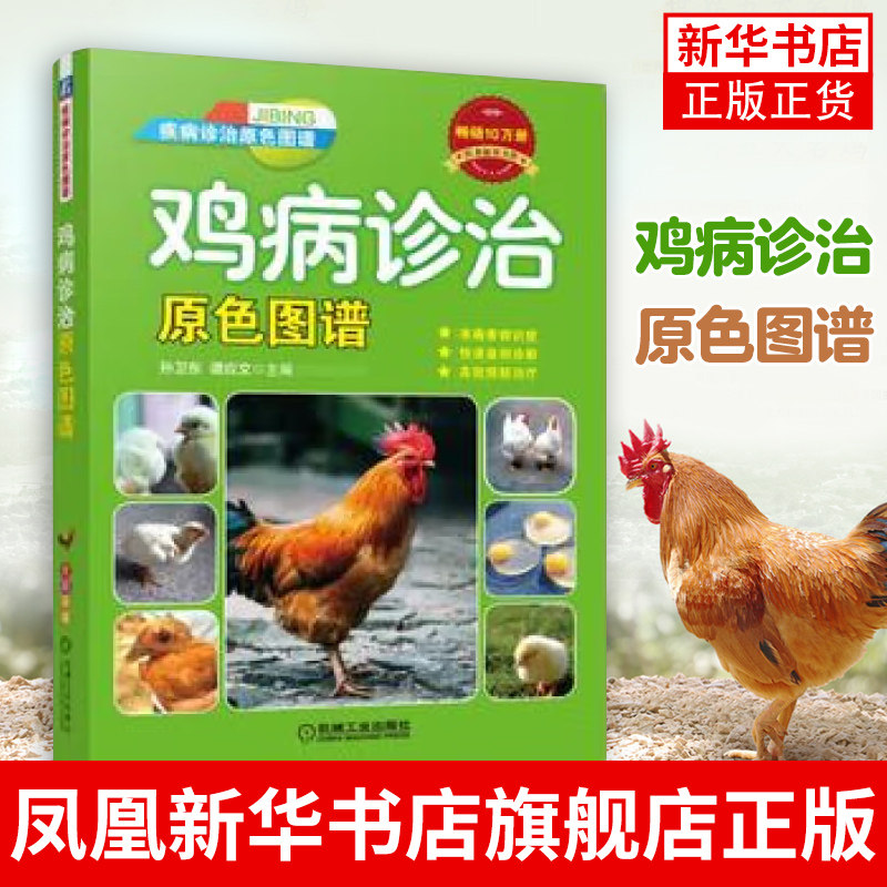 鸡病诊治原色图谱 养鸡场常见鸡病图鉴合集 鸡场鸡病原因流行特点临床症状剖检病变诊断预防治疗及诊治注意事项养鸡参考书籍使用感如何?
