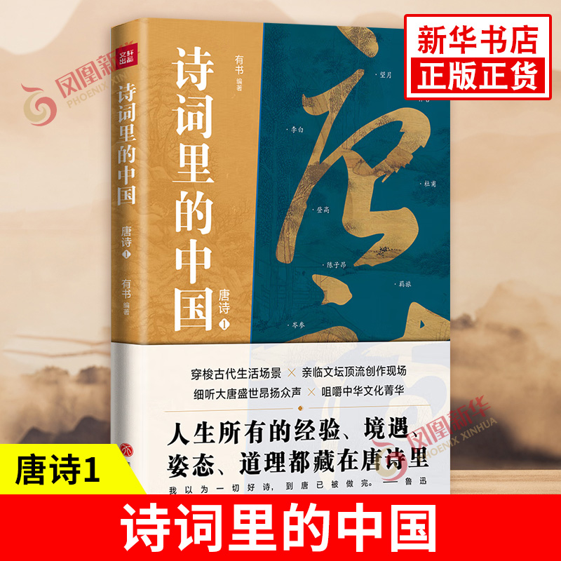诗词里的中国 唐诗1 少小离家荣归故里 秘书外监福寿绵长 人生的所有经验境遇姿态道理都藏在唐诗里 史学理论 天地出版社 新华正版