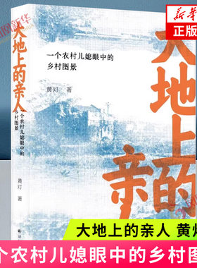 大地上的亲人：一个农村儿媳眼中的乡村图景 黄灯著 展现转型期乡土中国真实复杂的乡村图景 译林出版社 新华正版书籍