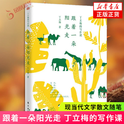 跟着一朵阳光走 丁立梅的写作课 丁立梅散文集 丁立梅的中考作文课堂 现当代文学散文随笔 名家名作 凤凰新华书店旗舰店正版