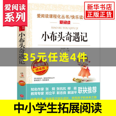 小布头奇遇记 孙幼军著 爱阅读课程化丛书快乐读书吧精读版 中小学生语文课内外拓展阅读儿童文学课外书 凤凰新华书店旗舰店