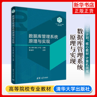 数据库管理系统原理与实现 杜小勇 清华大学出版社有限公司 数据库理论 新华正版书籍