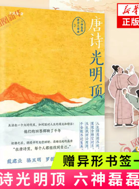 唐诗光明顶 六神磊磊著 盛唐诗歌精华 一个转折的时代里如何面对人生的高光和暗谷世间的繁华至理和颠沛流离 新华正版书籍